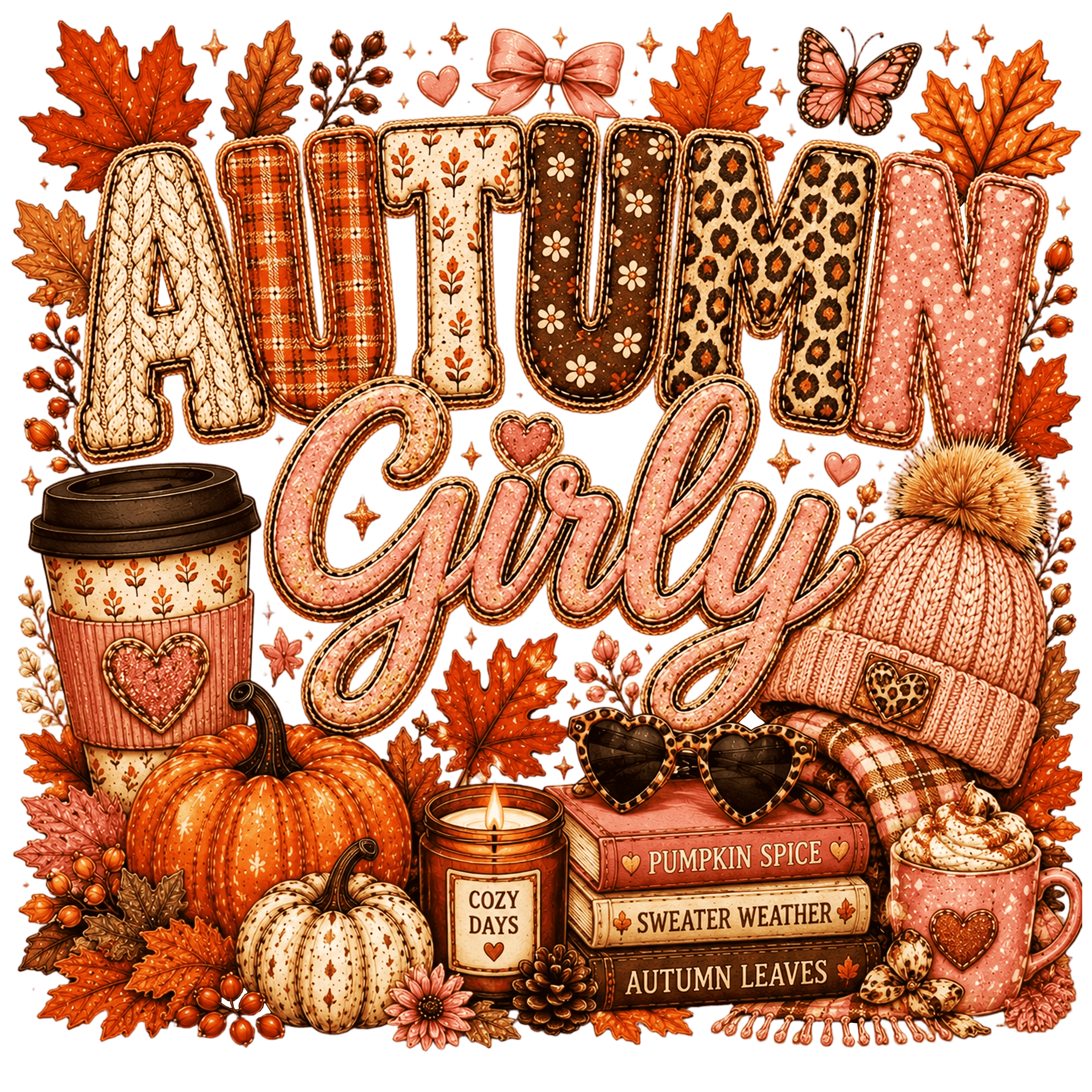 #007 AUTUMN GIRLY
